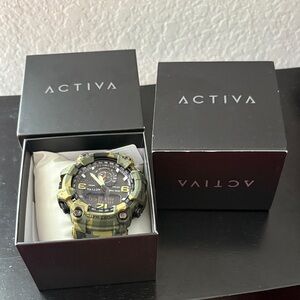 Ativa Men's Green and Black Tactical Watch